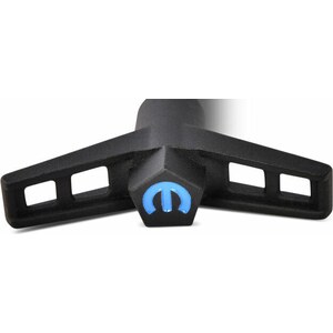 Proform - 440-756 - Mopar V/C Wing Nuts Blk Crinkle Blue Emblem
