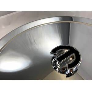 Proform - 440-338 - Mopar Deluxe Air Cleaner Nut Chrome w/Blk Emblem