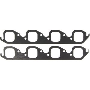 Clevite M77 - MS19997 - Header Gasket Set - BBF 429/460 Retangle Port - 2.020 x 2.070 in Rounded Rectangle Port - Steel Core Graphite - Big Block Ford