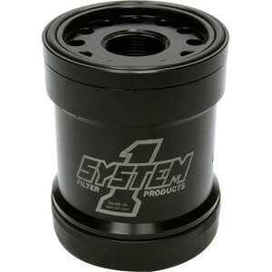 System One - 210-005 - Billet HP6 Style Oil Filter 45 Micron