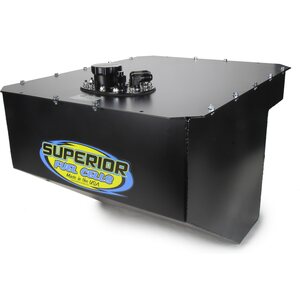 Superior Fuel Cells - SFC26BMTF-AL-BL-SFI - Fuel Cell 26 Gal w/Foam SFI Alum Can Black Mamba