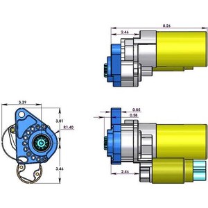 Meziere - TSS080 - Hemi Starter TST406H 10-Pitch