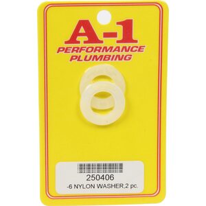 A-1 Products - A1P250406 - AN-6 Poly Washer 2pcs