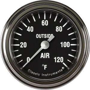 Classic Instruments - HR199SLF - Hot Rod Outside Air 2-1/8 Full Sweep