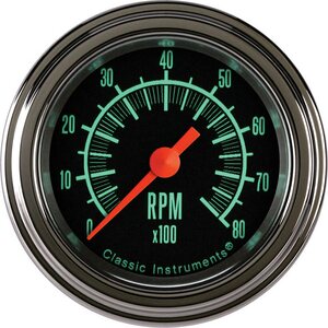 Classic Instruments - GS183SLF - G/Stock Tachometer 2-1/8 Full Sweep