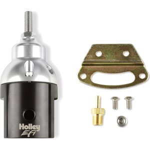Holley - 12-895 - EFI Fuel Press Regulator 15-90 PSI W/8an Ports
