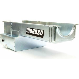 Moroso - 20536 - R/R Front Sump Oil Pan - SBF 351W 7qts.