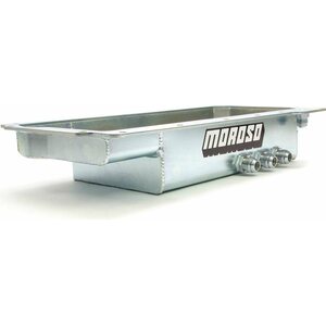 Moroso - 21155 - Oil Pan Dry Sump GM LS w/3 Pickups