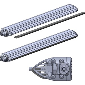 Rigid Industries - 46725 - 21-   Ford Bronco Roof Rack Light Mounting Kit