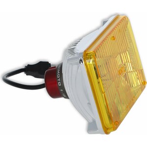RetroBright - LFRB100 - Headlight LED Sealed 4x6 Rectangle Yellow Each