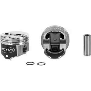 Icon BBM Dished Piston Set - 4.350 Bore -23.7cc Icon BBM Dished Piston Set - 4.350 Bore -23.7cc