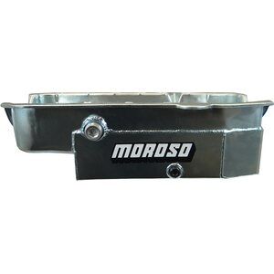 Moroso - 21326 - SBC 8qt CT Oil Pan - RH Dipstick 80-85