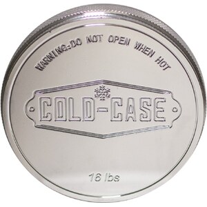 Cold Case Radiators - RC100 - Radiator Cap Billet Polished