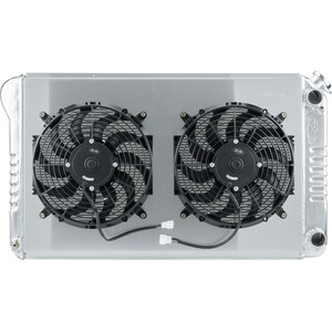 Cold Case Radiators - CHC557AK - 70-81 Camaro/Firebird LS Swap Aluminum Performance Radiator And 12 Inch Fan Kit