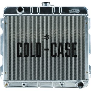 Cold Case Radiators - MOP755A - 70-72 A,B Body SB Aluminum Performance Radiator AT 17x22 Inch