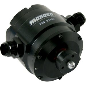 Moroso - 22842 - 4-Vane Vacuum Pump - Enhanced Design