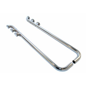 Patriot Exhaust - H1274 - Lake Pipes - 3 Outlets  70in Long