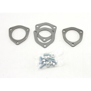 Patriot Exhaust - H7259 - Collector Flanges - 1pr 3-Bolt 2-1/2in Dia.