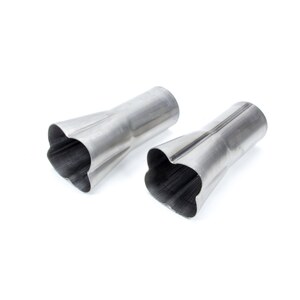 Patriot Exhaust - H7688 - Formed Collectors - 1pr 2-1/8in x  3-1/2in