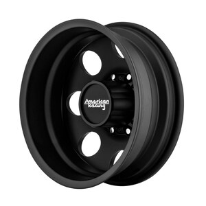 American Racing Wheels - AR204760907134N - Baja Dually Wheel 17x6 Satin Black