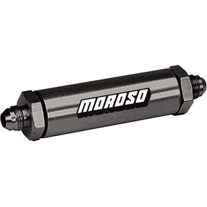 Moroso - 23850 - In-Line Screened Oil Filter #10 AN Fittings