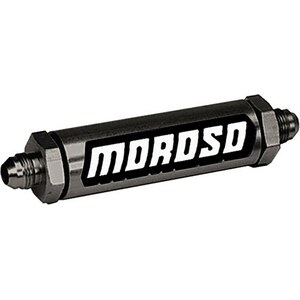 Moroso - 23870 - Inline Screened Oil Filter #8 AN Fittings