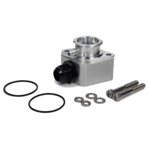 Canton - 80-006 - Billet Filler Water Neck w/16AN Hose Fitting