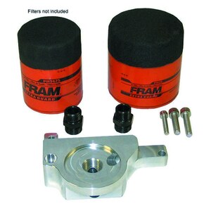 Milodon - 21580 - Filter Mount - LS Oil Pan
