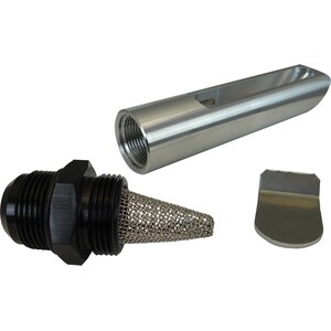 Moroso - 24866 - External Oil Pump Pickup Kit for Aluminum Wet Sump Oil Pans, -16N Male Fitting