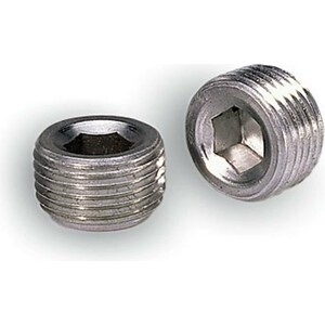Moroso - 37812 - 3/8innpt Alum Pipe Plugs