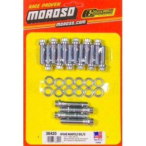 Moroso - 38420 - Bb Chevy Intake Bolts