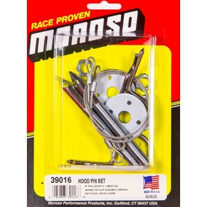 Moroso - 39016 - Hood Pin Kit O/T 4in