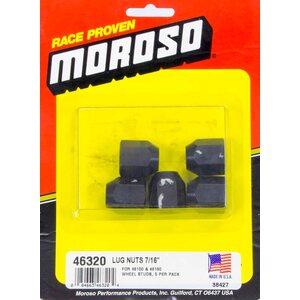 Moroso - 46320 - 7/16-20 Lug Nuts (5pk)