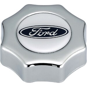 Ford Racing - 302-230 - Alm Screw-in Oil Fill Cap w/Ford Oval Logo