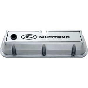 Ford Racing - 302-030 - Die Cast Alm Valve Cover Set w/Mustang Logo