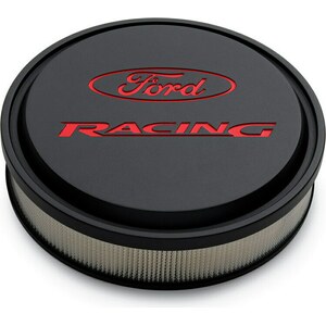 Ford Racing - 302-385 - Slant Edge Air Cleaner Kit 13in Dia  Drop Base