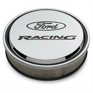 Ford Racing - 302-384 - Slant Edge Air Cleaner Kit 13in Dia  Drop Base
