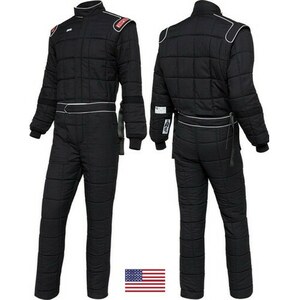 Simpson Safety - 4802531 - Suit Black XX-Large Drag SFI-20