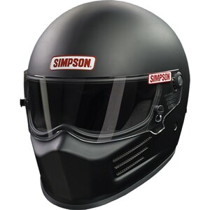 Simpson Safety - 7210058 - Helmet Super Bandit XX- Large Flat Black SA2020
