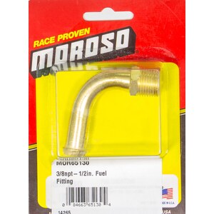 Moroso - 65130 - 3/8npt-1/2in. Fuel Fitting