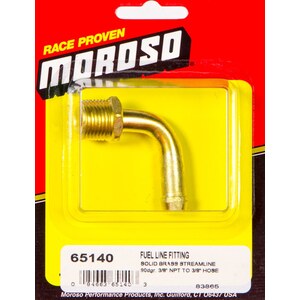 Moroso - 65140 - 3/8npt-3/8in. Fuel Fitting