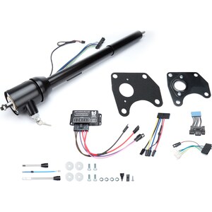 Ididit 1620830051 Steering Column Black 70 Mopar B-Body