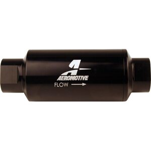 Aeromotive - 12350 - #10-ORB Fuel Filter Inline 10 Mircon Black