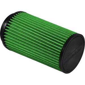 Green Filter - 2037 - Air Filter Element - Conical - 5.5 in Diameter Base - 4.75 in Diameter Top - 9 in Tall - 4 in Flange
