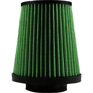 Green Filter - 2047 - Air Filter Element - Conical - 5.5 in Diameter Base - 4 in Diameter Top - 6 in Tall - 3 in Flange