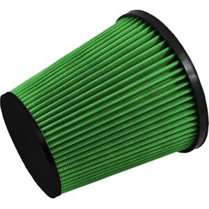 Green Filter - 7014 - Air Filter Element - Conical - 7.88 in Diameter Base - 5 in Diameter Top - 7.75 in Tall - 5 in Flange