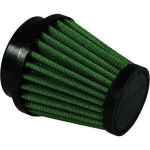 Green Filter - 7069 - Air Filter Element - Conical - 3 in Diameter Base - 2 in Diameter Top - 3 in Tall - 2 in Flange