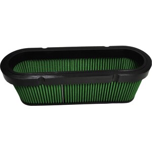 Green Filter - 7087 - Air Filter Element - Oval - OE Replacement - Chevy Corvette 2006-13
