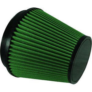 Green Filter - 7214 - Air Filter Element - Conical - 7.5 in Diameter Base - 4.75 in Diameter Top - 6.5 in Tall - 6 in Flange
