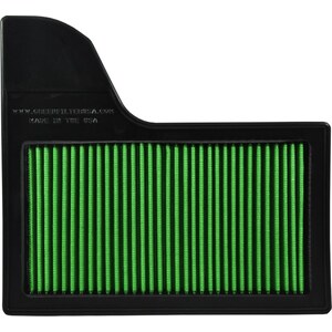 Green Filter - 7275 - Air Filter Element - Panel - OE Replacement - Ford Mustang 2015-21